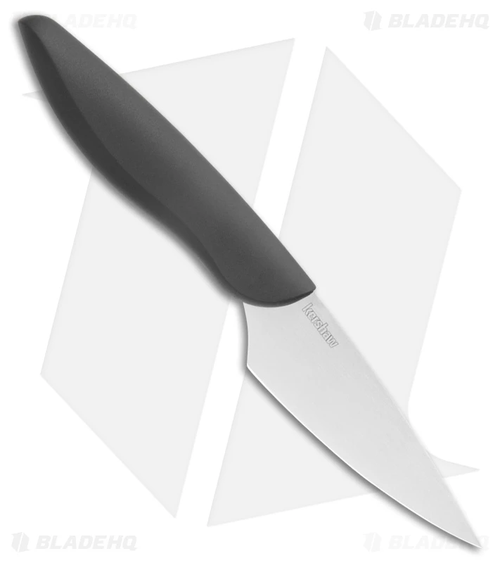 Kershaw 3.5" Paring Kitchen Knife Black Polymer 2 Kershaw 3.5" Paring Kitchen Knife Black Polymer - Image 2