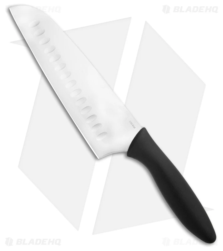 Kershaw 6.5" Santoku Kitchen Knife Black Polymer 1 Kershaw 6.5" Santoku Kitchen Knife Black Polymer