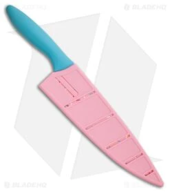 Kershaw 3-Piece Dessert Warrior® Edition Kitchen Knife Set Blue + Pink Donut -Sharp Edge Knife Shop Kershaw 8 Chef Kitchen Knife Dessert Warrior Edition 1780DWX BHQ 198585 kr sheath large