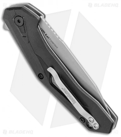 Kershaw Airlock Assisted Opening Knife Black FRN (3" Bead Blast) 1385 3 Kershaw Airlock Assisted Opening Knife Black FRN (3" Bead Blast) 1385 - Image 3