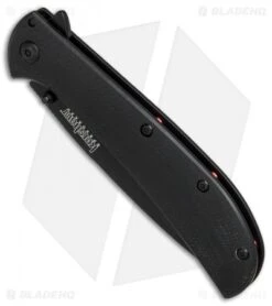 Kershaw Al Mar AM-4 Assisted Opening Knife Black G-10 (3.5" Black) 2330BLK -Sharp Edge Knife Shop Kershaw Al Mar AM 4 black G10 black BHQ 71078 er spine