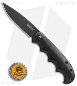 Kershaw Al Mar AM-5 Assisted Opening Knife Black G-10 (3.25" Black) 2340 -Sharp Edge Knife Shop Kershaw Al Mar AM 5 black G10 black 2340 BHQ 71016 er size