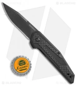 Kershaw Anso Fraxion Liner Lock Knife Carbon Fiber/G-10 (2.75" BlackWash) 1160 7 Kershaw Anso Fraxion Liner Lock Knife Carbon Fiber/G-10 (2.75" BlackWash) 1160 -Sharp Edge Knife Shop Kershaw Anso Fraxion carbon fiber G10 blackwash 1160 BHQ 52157 er size