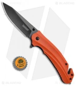 Kershaw Barricade Assisted Opening Knife Orange GFN (3.5" Black Oxide) 8650 7 Kershaw Barricade Assisted Opening Knife Orange GFN (3.5" Black Oxide) 8650 -Sharp Edge Knife Shop Kershaw Barricade Orange GFN Black Oxide 8650 BHQ 52197 jr bottlecap 2
