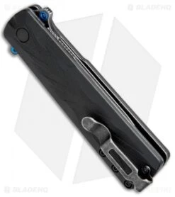 Kershaw Barstow Assisted Opening Knife Black GFN (3" BlackWash) 3960 -Sharp Edge Knife Shop Kershaw Barstow Black GFN Blackwash 3960 BHQ 52177 jr side