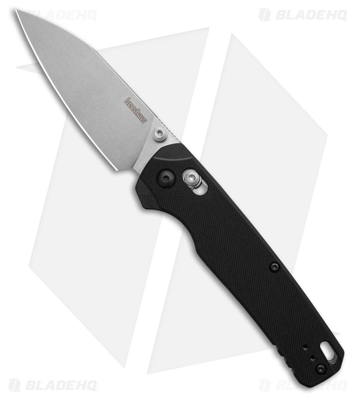 Kershaw Bel Air XL MagnaCut DuraLock Knife Black G-10 (3.4" Stonewash) 6110 1 Kershaw Bel Air XL MagnaCut DuraLock Knife Black G-10 (3.4" Stonewash) 6110