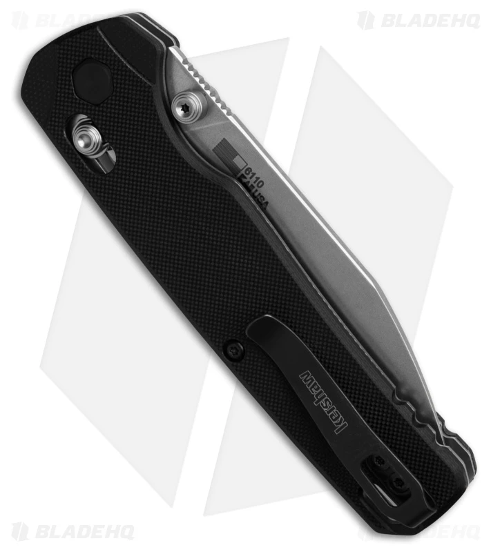 Kershaw Bel Air XL MagnaCut DuraLock Knife Black G-10 (3.4" Stonewash) 6110 3 Kershaw Bel Air XL MagnaCut DuraLock Knife Black G-10 (3.4" Stonewash) 6110 - Image 3