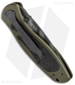 Kershaw Blur Assisted Opening Knife OD Green (3.375" Tiger Stripe) 1670OLTS 6 Kershaw Blur Assisted Opening Knife OD Green (3.375" Tiger Stripe) 1670OLTS -Sharp Edge Knife Shop Kershaw Blur OD Green Tiger Stripe 1670OLTS BHQ 55587 jr side 2