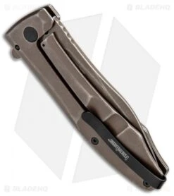 Kershaw Boilermaker Assisted Opening Frame Lock Knife Brown (3.3" Brown) 3475 -Sharp Edge Knife Shop Kershaw Boilermaker Assisted Opening FL Brown Brown 3475 BHQ 94084 jr side