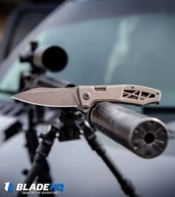 Kershaw Boilermaker Assisted Opening Frame Lock Knife Brown (3.3" Brown) 3475 -Sharp Edge Knife Shop Kershaw Boilermaker Assisted Opening Frame Lock Knife Brown Brown 3475 BHQ 94084 kp snipers web