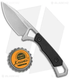 Kershaw Brace Neck Knife Fixed Blade (2" Stonewash) 2085 7 Kershaw Brace Neck Knife Fixed Blade (2" Stonewash) 2085 -Sharp Edge Knife Shop Kershaw Brace Neck Knife Fixed Blade SW 2085 BHQ 120531 jr bottlecap large