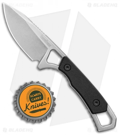 Kershaw Brace Neck Knife Fixed Blade (2" Stonewash) 2085 4 Kershaw Brace Neck Knife Fixed Blade (2" Stonewash) 2085 - Image 4