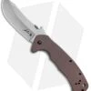 Kershaw CQC-11K Frame Lock Knife Brown G-10 (3.5" Stonewash) 6031