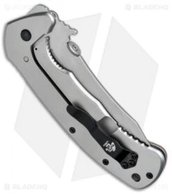 Kershaw CQC-11K Frame Lock Knife Brown G-10 (3.5" Stonewash) 6031 -Sharp Edge Knife Shop Kershaw CQC 11K FL Brown G 10 SW 6031 BHQ 52195 jr side