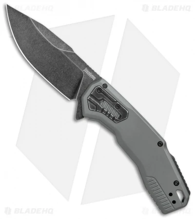 Kershaw Cannonball Assisted Opening Knife Gray PVD Steel (3.5" BlackWash) 1 Kershaw Cannonball Assisted Opening Knife Gray PVD Steel (3.5" BlackWash)
