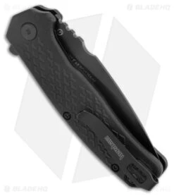 Kershaw Conduit Spring Assisted Knife Black GFN (3" Black) 1407 6 Kershaw Conduit Spring Assisted Knife Black GFN (3" Black) 1407 -Sharp Edge Knife Shop Kershaw Conduit Knife Black Black BHQ 178495 jr side