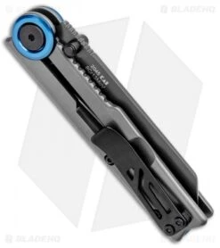 Kershaw Decibel Frame Lock Knife Gray Stainless Steel (3" Gray Ti) 2045 -Sharp Edge Knife Shop Kershaw Decibel FL Gray SS Gray Ti 2045 BHQ 94085 jr side