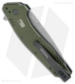 Kershaw Dividend Assisted Opening Knife Olive (3" Composite) 1812OLCB 7 Kershaw Dividend Assisted Opening Knife Olive (3" Composite) 1812OLCB -Sharp Edge Knife Shop Kershaw Dividend Assisted Opening Olive Composite 1812OLCB BHQ 105989 jr side