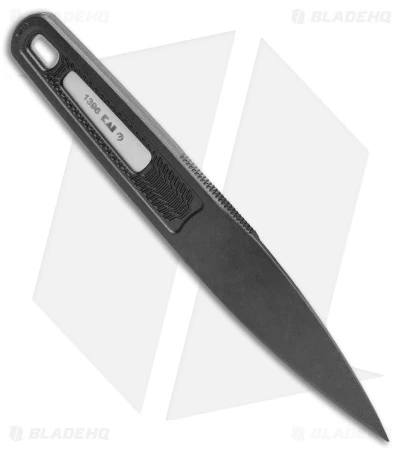 Kershaw Electron Dagger Fixed Blade Knife Black GFN (2.4" Black GFN) 1396 2 Kershaw Electron Dagger Fixed Blade Knife Black GFN (2.4" Black GFN) 1396 - Image 2