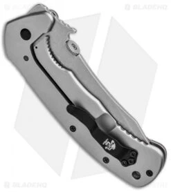 Kershaw CQC-11K D2 Frame Lock Knife Brown G-10 (3.5" Stonewash) 6031D2 -Sharp Edge Knife Shop Kershaw Emerson CQC 11K D2 FL Brown G 10 SW 6031D2 BHQ 101840 jr side