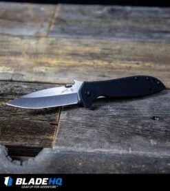 Kershaw Emerson CQC-4KXL Frame Lock Knife (3.9" Stonewash) 6055 8 Kershaw Emerson CQC-4KXL Frame Lock Knife (3.9" Stonewash) 6055 -Sharp Edge Knife Shop Kershaw Emerson CQC 4KXL Frame Lock Knife Stonewash 6055 BHQ27387 kp wood table web 1