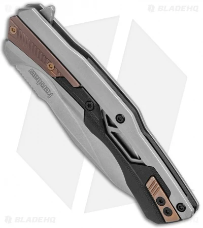 Kershaw Endgame Frame Lock Knife Bronze PVD/GFN (3.25" Stonewash) 2095 2 Kershaw Endgame Frame Lock Knife Bronze PVD/GFN (3.25" Stonewash) 2095 - Image 2