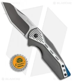 Kershaw GTC Malt Assisted Opening Knife (3" Gray) 5520 B03 -Sharp Edge Knife Shop Kershaw GTC Malt assisted opening knife gray 5520 BHQ 52192 er bottlecap 1