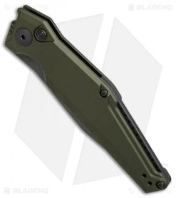 Kershaw Galyean Launch 7 Automatic Knife OD Green (3.75" Black) 7900OL 7 Kershaw Galyean Launch 7 Automatic Knife OD Green (3.75" Black) 7900OL -Sharp Edge Knife Shop Kershaw Galyean Launch 7 OD Green black BHQ 75927 er spine