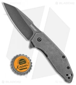 Kershaw Gravel Assisted Opening Knife Stainless Steel (2.5" BlackWash ) 2065 7 Kershaw Gravel Assisted Opening Knife Stainless Steel (2.5" BlackWash ) 2065 -Sharp Edge Knife Shop Kershaw Gravel Assisted Opening Stainless Steel Black Wash 2065 BHQ 106045 jr bottlecap