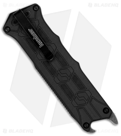 Kershaw Interstellar Manual Sliding Button Lock OTF Knife Black (2.7" Blackwash) 2 Kershaw Interstellar Manual Sliding Button Lock OTF Knife Black (2.7" Blackwash) - Image 2