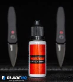 Kershaw Knife OilLube - 20ml Bottle -Sharp Edge Knife Shop Kershaw Knife Oil 24ml Bottle BHQ 89673 kp launch 4s web large