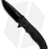 Kershaw 1338B A/O Liner Lock Knife Black GFN (3.5" Black)