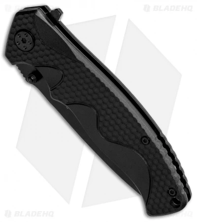 Kershaw 1338B A/O Liner Lock Knife Black GFN (3.5" Black) 2 Kershaw 1338B A/O Liner Lock Knife Black GFN (3.5" Black) - Image 2