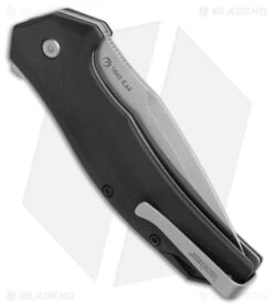 Kershaw Lateral Spring Assisted Knife Black GRN (3" Stonewash) 1645 -Sharp Edge Knife Shop Kershaw Lateral Knife Black SW BHQ 178497 jr side