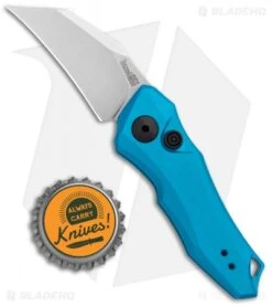 Kershaw Launch 10 Automatic Knife Teal (1.9" Stonewash) 7350 -Sharp Edge Knife Shop Kershaw Launch 10 Auto Teal SW 7350 BHQ 105328 jr bottlecap