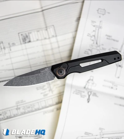 Kershaw Launch 11 Automatic Knife Black Aluminum (2.75" Blackwash) 7550 5 Kershaw Launch 11 Automatic Knife Black Aluminum (2.75" Blackwash) 7550 - Image 5