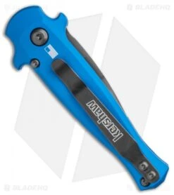 Kershaw Launch 12 CA Legal Mini Stiletto Automatic Knife Blue (1.9" Black) 6 Kershaw Launch 12 CA Legal Mini Stiletto Automatic Knife Blue (1.9" Black) -Sharp Edge Knife Shop Kershaw Launch 12 Mini Stiletto Automatic Knife Blue 2.5 Black 7130BLUBLK BHQ 117930 LS Side