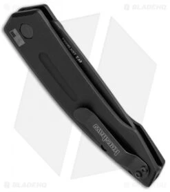 Kershaw Launch 2 Automatic Knife (3.4" Black Serr) 7200BLKST -Sharp Edge Knife Shop Kershaw Launch 2 Black Serr 7200BLKST BHQ 52154 jr side