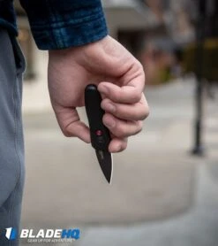 Kershaw Launch 4 CA Legal Automatic Knife (1.9" Black) 7500BLK -Sharp Edge Knife Shop Kershaw Launch 4 CA Legal Automatic Knife Black 7500BL BHQ 34416 lifestyle web 11