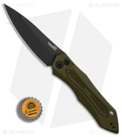 Kershaw Launch 6 Automatic Knife OD Green (3.75" Black) 7800OLBLK 7 Kershaw Launch 6 Automatic Knife OD Green (3.75" Black) 7800OLBLK -Sharp Edge Knife Shop Kershaw Launch 6 Olive Black BHQ 89519 er bottlecap large