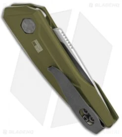 Kershaw Launch 9 Automatic Knife OD Green (1.8" Working Finish) 7250OLSW 6 Kershaw Launch 9 Automatic Knife OD Green (1.8" Working Finish) 7250OLSW -Sharp Edge Knife Shop Kershaw Launch 9 Auto OD Green Working KER7250OLSW BHQ 113298 jr side