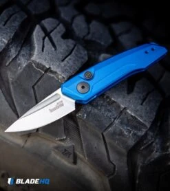 Kershaw Launch 9 Automatic Knife Blue (1.8" Working) 7250BLUSW 9 Kershaw Launch 9 Automatic Knife Blue (1.8" Working) 7250BLUSW -Sharp Edge Knife Shop Kershaw Launch 9 Automatic Knife Blue Working 7250BLUSW BHQ 113299 kp tire web