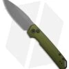 Kershaw Launch Iridium MagnaCut Automatic Knife Olive Aluminum (3.5" Stonewash)