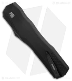 Kershaw Livewire Reverse Tanto OTF Automatic Knife Black (3.4" Black SW) 9000R -Sharp Edge Knife Shop Kershaw Livewire Reverse Tanto OTF Automatic Knife Black Black SW BHQ 209734 kr side large