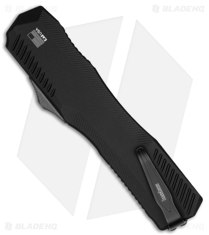 Kershaw Livewire MagnaCut Tanto OTF Automatic Knife Black (3.4" Black SW) 9000T 2 Kershaw Livewire MagnaCut Tanto OTF Automatic Knife Black (3.4" Black SW) 9000T - Image 2