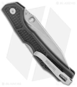 Kershaw Cargo Lockback Folding Knife Black GFN (3.25" Stonewash) 2033 6 Kershaw Cargo Lockback Folding Knife Black GFN (3.25" Stonewash) 2033 -Sharp Edge Knife Shop Kershaw Lock Back Black SW 8033 jr side