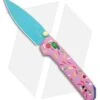 Kershaw Mini Iridium DuraLock Knife Dessert Warrior Donut (3" Blue) 2051DW