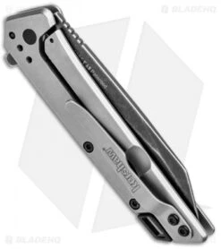 Kershaw Misdirect SpeedSafe Assisted Opening Knife Gray (2.9" BlackWash) 1365 -Sharp Edge Knife Shop Kershaw Misdirect SpeedSafe Assisted Opening Gray BlackWash 1365 BHQ 94083 jr side