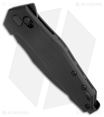 Kershaw Monitor Bar Lock Knife Black FRN (3" Black D2) 2041 2 Kershaw Monitor Bar Lock Knife Black FRN (3" Black D2) 2041 - Image 2
