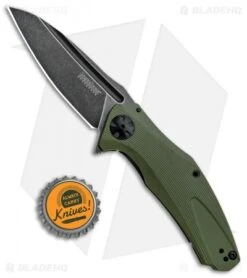 Kershaw Natrix A/O Knife Olive Green G-10 (3.25" BlackWash) 7007OLBW 7 Kershaw Natrix A/O Knife Olive Green G-10 (3.25" BlackWash) 7007OLBW -Sharp Edge Knife Shop Kershaw Natrix A O Olive Green Blackwash 7007OLBW BHQ 82643 jr bottlecap